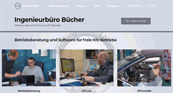 Desktop Screenshot of buecher-edv.de